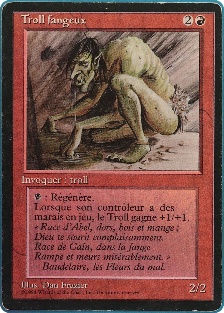 Sedge Troll (FBB-174) - Foreign Black Border - Premium MTG Single from Wizards of the Coast - Just $14.88! Shop now at Game Crave Tournament Store