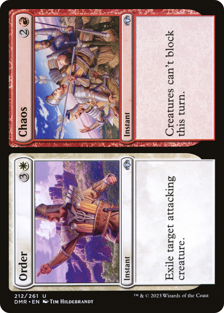 Order // Chaos (DMR-212) - Dominaria Remastered - Premium MTG Single from Wizards of the Coast - Just $0.25! Shop now at Game Crave Tournament Store