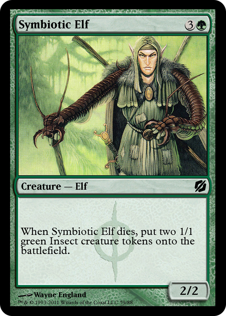 Symbiotic Elf (TD2-059) - Duel Decks: Mirrodin Pure vs. New Phyrexia - Premium MTG Single from Wizards of the Coast - Just $0! Shop now at Game Crave Tournament Store