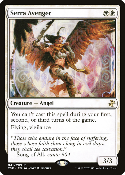 Serra Avenger (TSR-041) - Time Spiral Remastered - Premium MTG Single from Wizards of the Coast - Just $0.25! Shop now at Game Crave Tournament Store