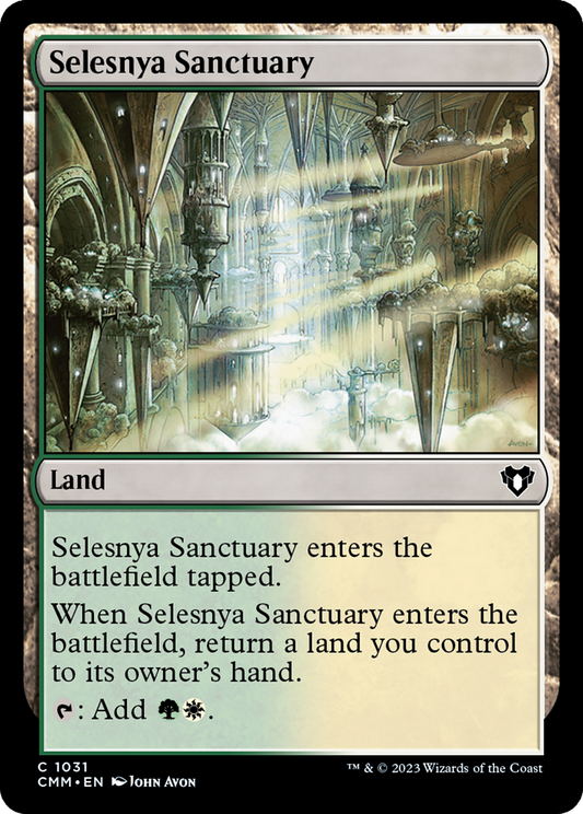 Selesnya Sanctuary (CMM-1031) - Commander Masters - Premium MTG Single from Wizards of the Coast - Just $0.08! Shop now at Game Crave Tournament Store