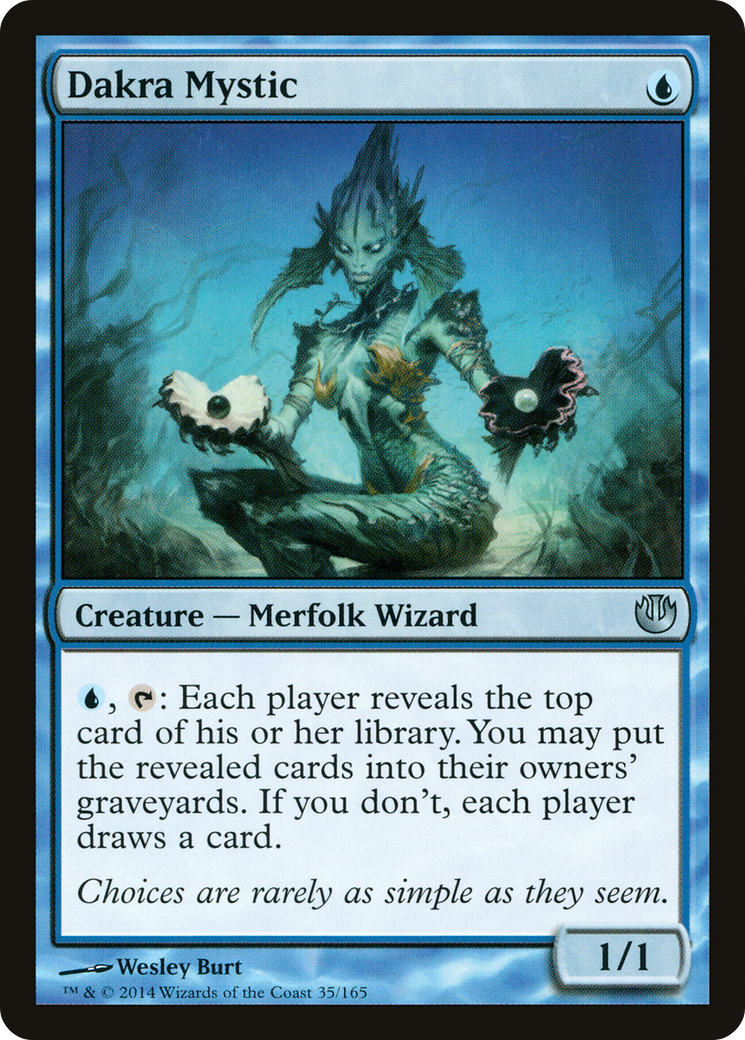 Dakra Mystic (JOU-035) - Journey into Nyx - Premium MTG Single from Wizards of the Coast - Just $0.08! Shop now at Game Crave Tournament Store