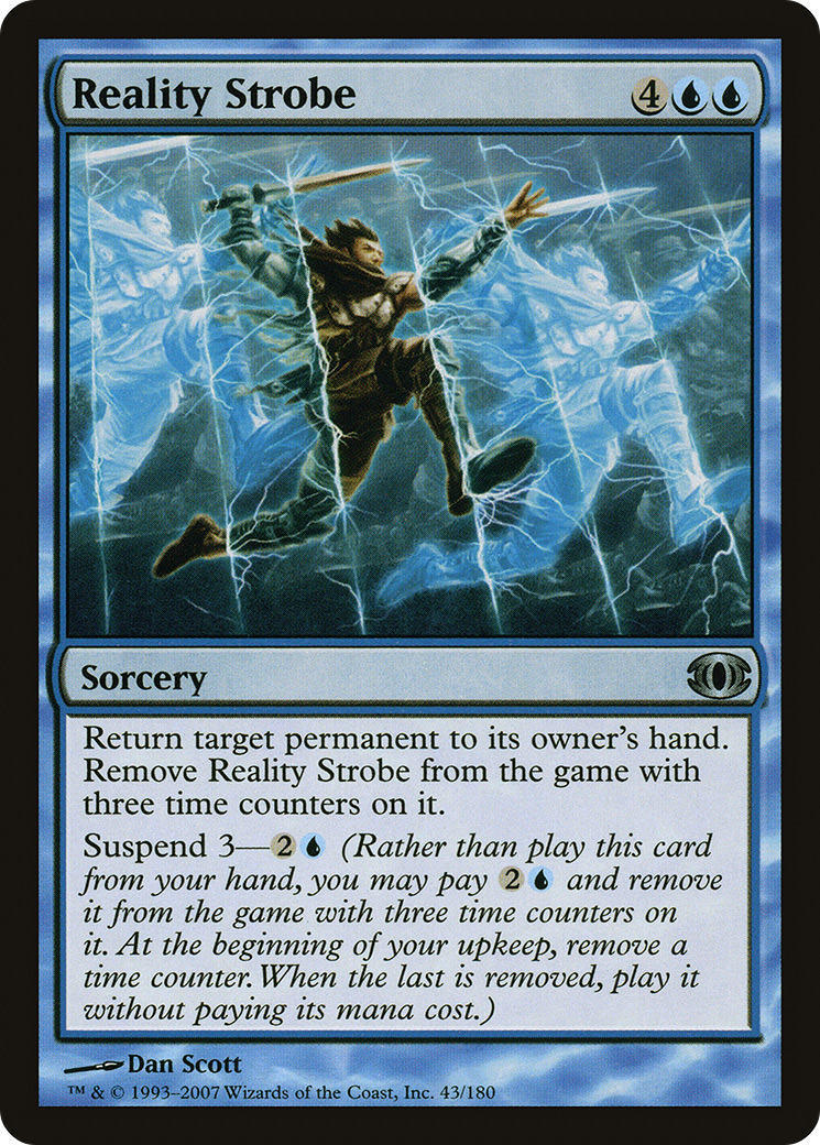 Reality Strobe (FUT-043) - Future Sight Foil - Premium MTG Single from Wizards of the Coast - Just $2.39! Shop now at Game Crave Tournament Store