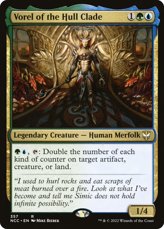 Vorel of the Hull Clade (NCC-357) - New Capenna Commander - Premium MTG Single from Wizards of the Coast - Just $1.10! Shop now at Game Crave Tournament Store