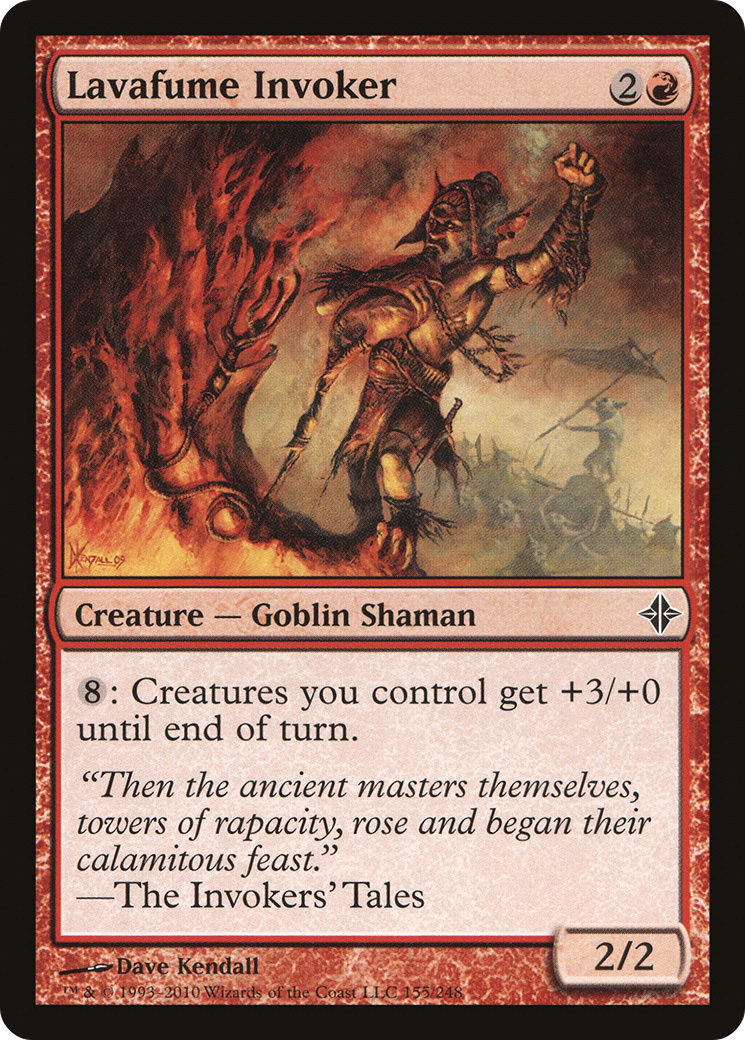 Lavafume Invoker (ROE-155) - Rise of the Eldrazi - Premium MTG Single from Wizards of the Coast - Just $0.08! Shop now at Game Crave Tournament Store