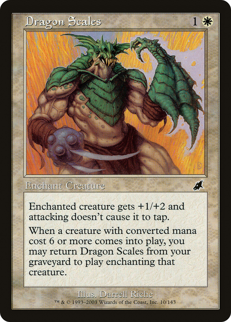 Dragon Scales (SCG-010) - Scourge - Premium MTG Single from Wizards of the Coast - Just $0.25! Shop now at Game Crave Tournament Store