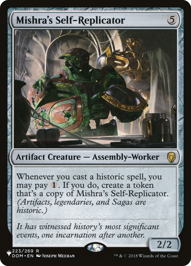 Mishra's Self-Replicator (PLIST-947) - The List - Premium MTG Single from Wizards of the Coast - Just $0.08! Shop now at Game Crave Tournament Store