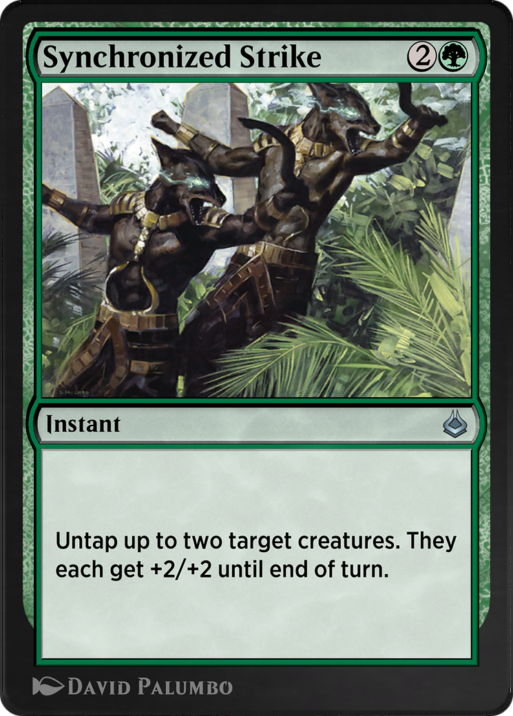 Synchronized Strike (AKR-222) - Amonkhet Remastered - Premium MTG Single from Wizards of the Coast - Just $0! Shop now at Game Crave Tournament Store
