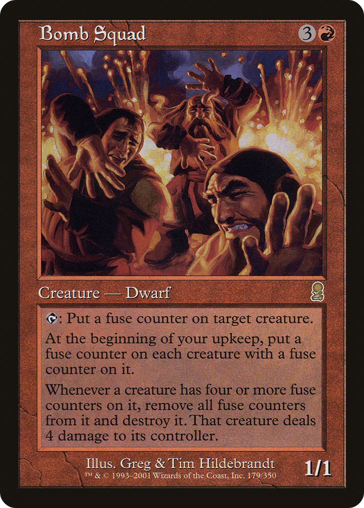 Bomb Squad (ODY-179) - Odyssey Foil - Premium MTG Single from Wizards of the Coast - Just $9.92! Shop now at Game Crave Tournament Store