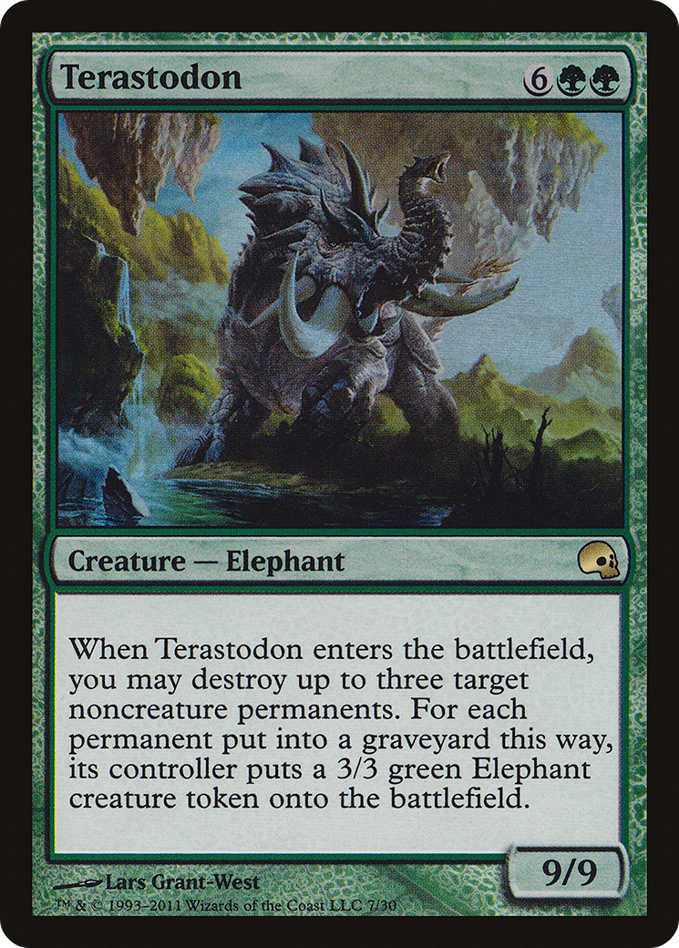 Terastodon (PD3-007) - Premium Deck Series: Graveborn Foil - Premium MTG Single from Wizards of the Coast - Just $0.44! Shop now at Game Crave Tournament Store