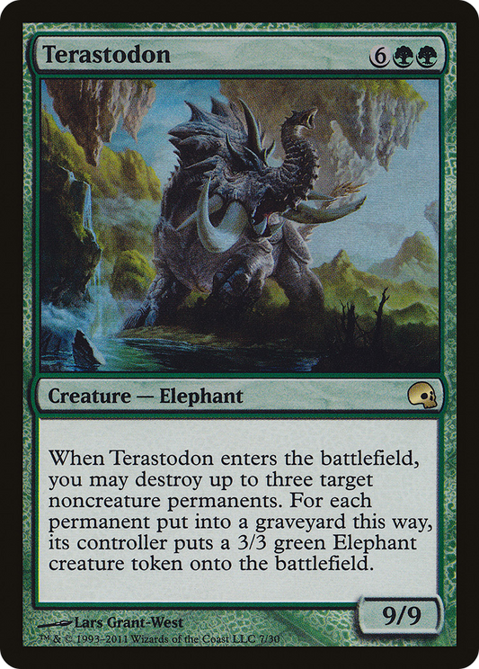 Terastodon (PD3-007) - Premium Deck Series: Graveborn Foil - Premium MTG Single from Wizards of the Coast - Just $0.44! Shop now at Game Crave Tournament Store
