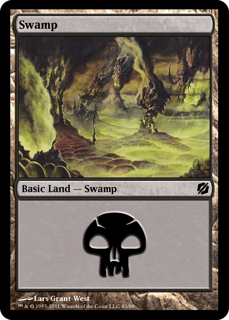 Swamp (TD2-083) - Duel Decks: Mirrodin Pure vs. New Phyrexia - Premium MTG Single from Wizards of the Coast - Just $0! Shop now at Game Crave Tournament Store