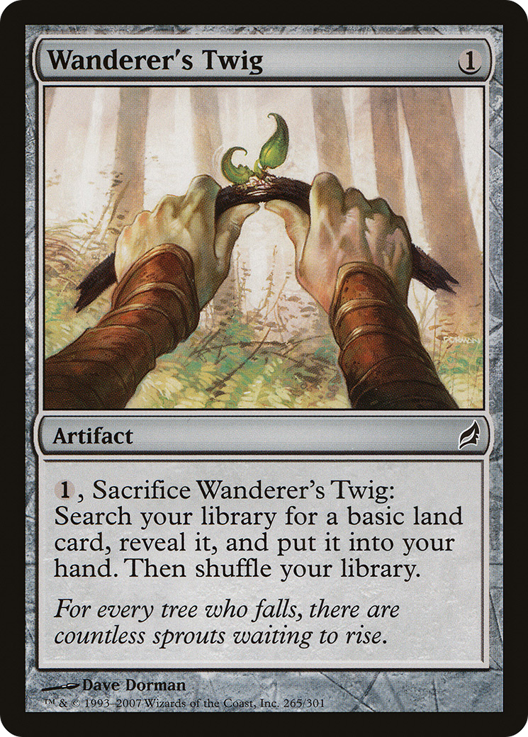 Wanderer's Twig (LRW-265) - Lorwyn - Premium MTG Single from Wizards of the Coast - Just $0.08! Shop now at Game Crave Tournament Store