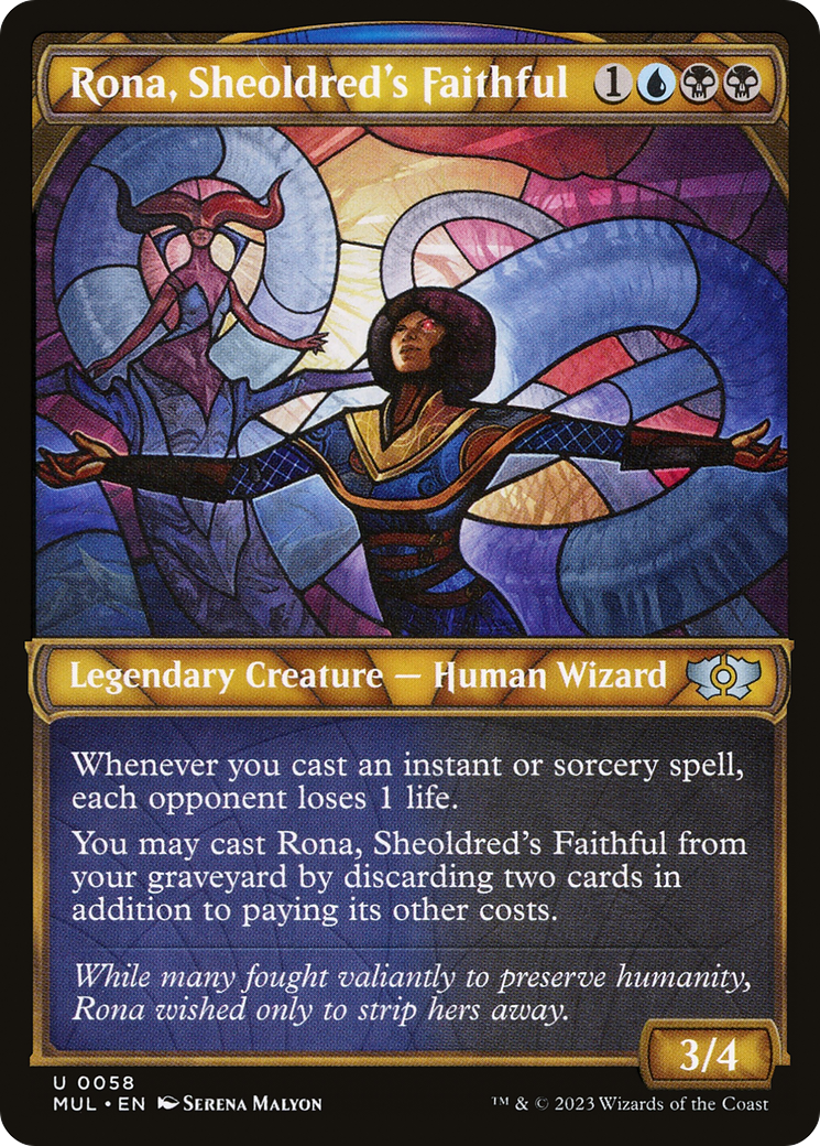 Rona, Sheoldred's Faithful (MUL-058) - Multiverse Legends: (Showcase) - Premium MTG Single from Wizards of the Coast - Just $0.25! Shop now at Game Crave Tournament Store