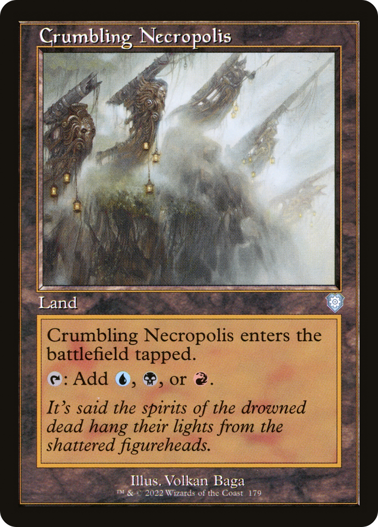 Crumbling Necropolis (BRC-179) - The Brothers' War Commander - Premium MTG Single from Wizards of the Coast - Just $0.08! Shop now at Game Crave Tournament Store