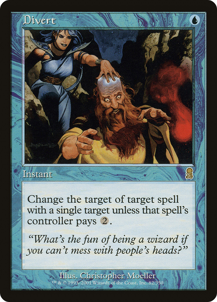 Divert (ODY-082) - Odyssey - Premium MTG Single from Wizards of the Coast - Just $0.44! Shop now at Game Crave Tournament Store