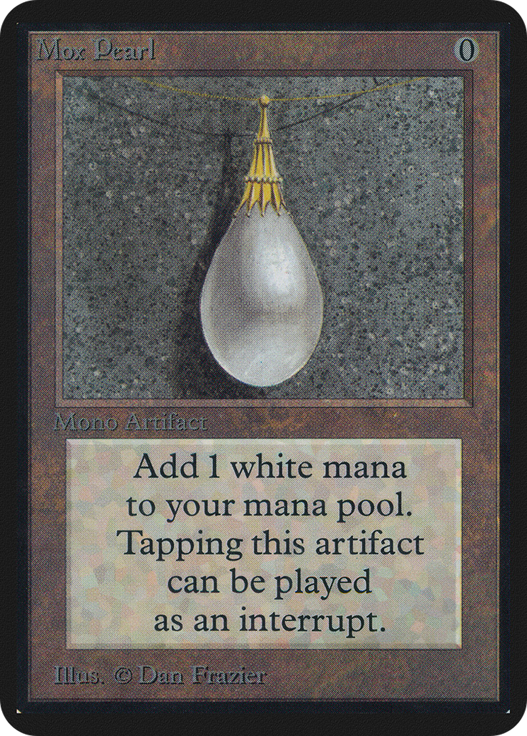 Mox Pearl (LEA-263) - Limited Edition Alpha - Premium MTG Single from Wizards of the Coast - Just $0! Shop now at Game Crave Tournament Store