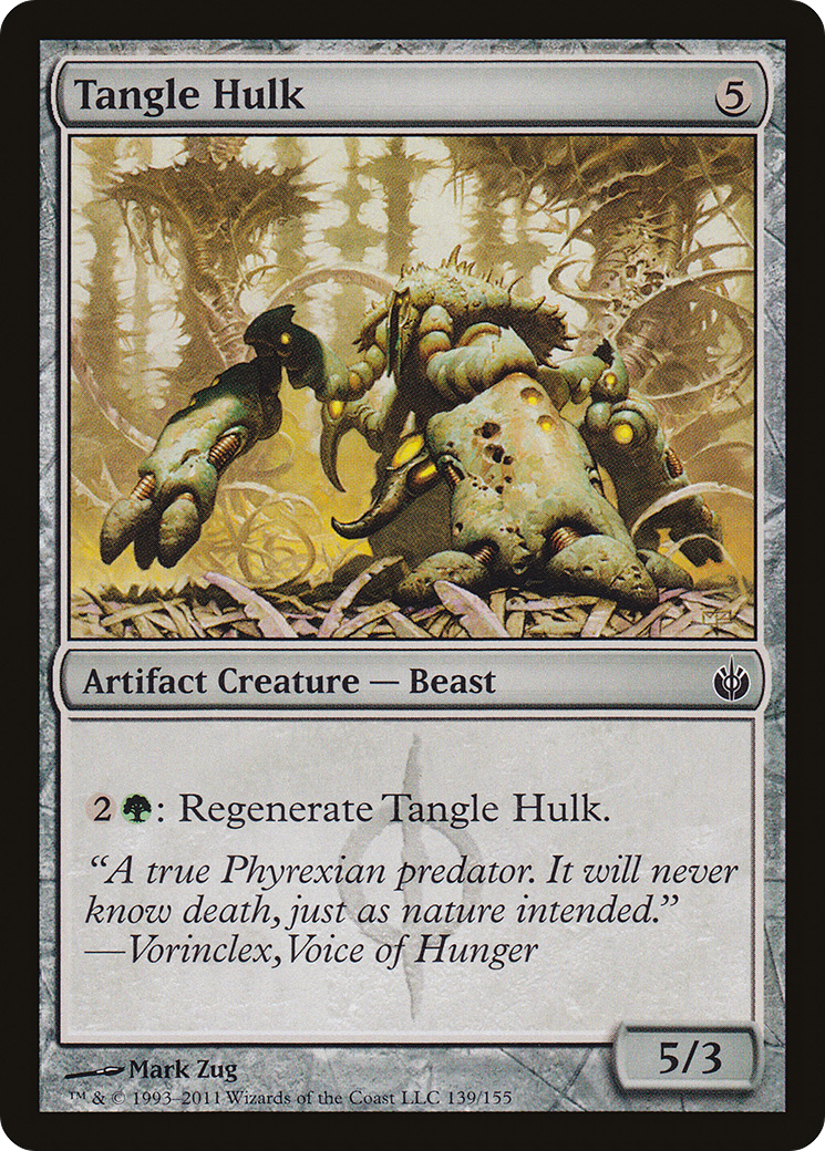 Tangle Hulk (MBS-139) - Mirrodin Besieged Foil - Premium MTG Single from Wizards of the Coast - Just $0.08! Shop now at Game Crave Tournament Store