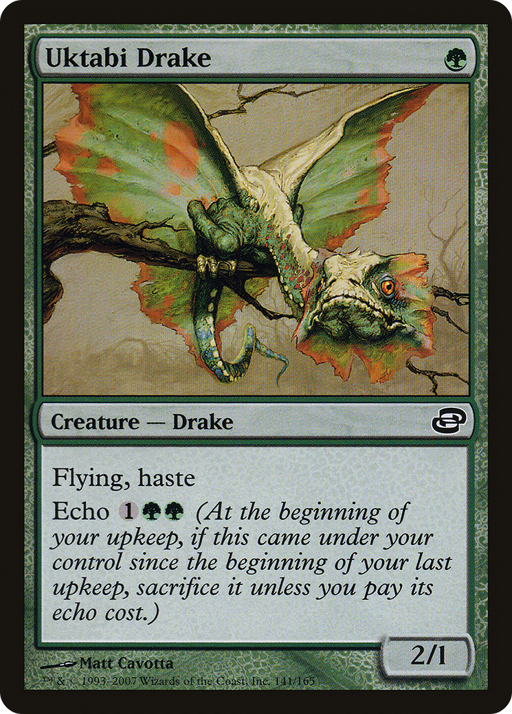 Uktabi Drake (PLC-141) - Planar Chaos - Premium MTG Single from Wizards of the Coast - Just $0.08! Shop now at Game Crave Tournament Store