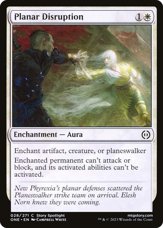 Planar Disruption (ONE-028) - Phyrexia: All Will Be One - Premium MTG Single from Wizards of the Coast - Just $0.08! Shop now at Game Crave Tournament Store