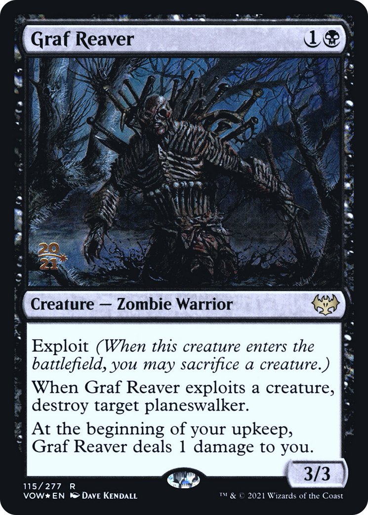 Graf Reaver (PVOW-115S) - Innistrad: Crimson Vow Promos Foil - Premium MTG Single from Wizards of the Coast - Just $0.08! Shop now at Game Crave Tournament Store