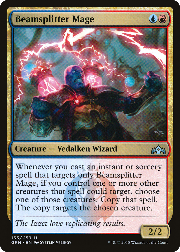 Beamsplitter Mage (GRN-155) - Guilds of Ravnica - Premium MTG Single from Wizards of the Coast - Just $0.08! Shop now at Game Crave Tournament Store