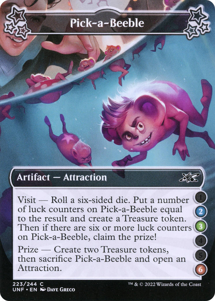 Pick-a-Beeble (UNF-223A) - Unfinity - Premium MTG Single from Wizards of the Coast - Just $0.08! Shop now at Game Crave Tournament Store