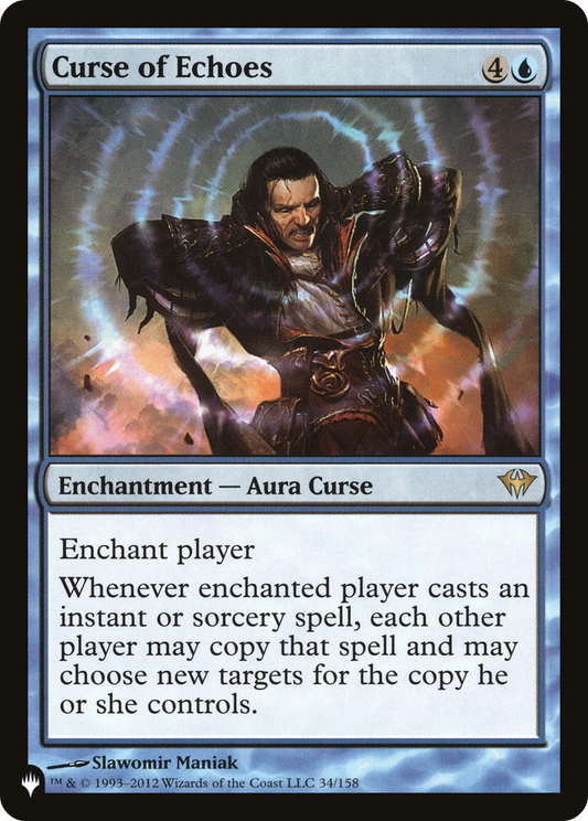 Curse of Echoes (PLIST-756) - The List - Premium MTG Single from Wizards of the Coast - Just $0.71! Shop now at Game Crave Tournament Store