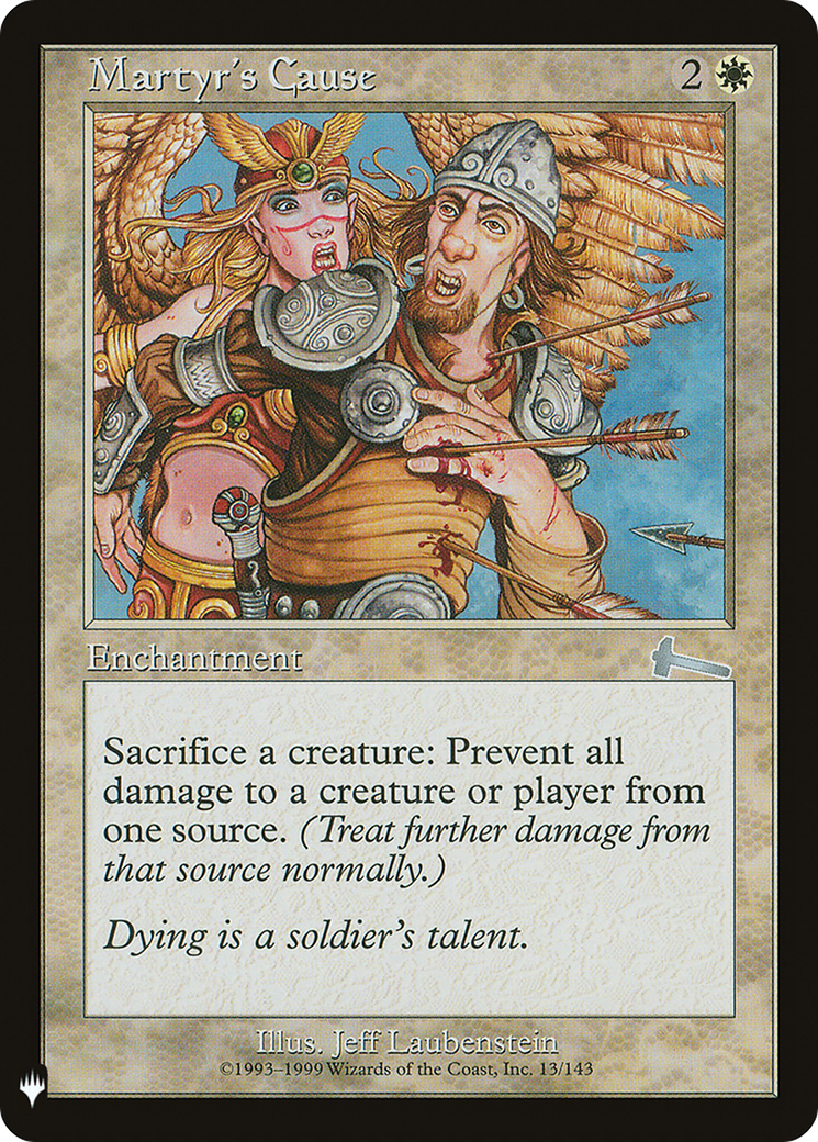 Martyr's Cause (MB1-175) - Mystery Booster - Premium MTG Single from Wizards of the Coast - Just $1.20! Shop now at Game Crave Tournament Store