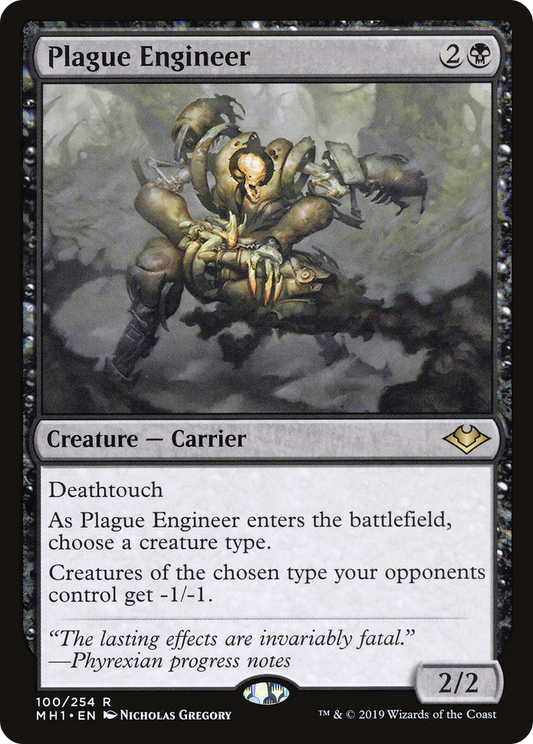 Plague Engineer (MH1-100) - Modern Horizons - Premium MTG Single from Wizards of the Coast - Just $0.19! Shop now at Game Crave Tournament Store