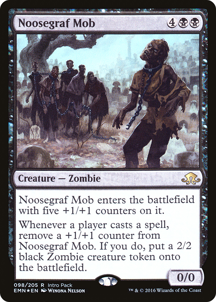 Noosegraf Mob (PEMN-098) - Eldritch Moon Promos Foil - Premium MTG Single from Wizards of the Coast - Just $0.29! Shop now at Game Crave Tournament Store