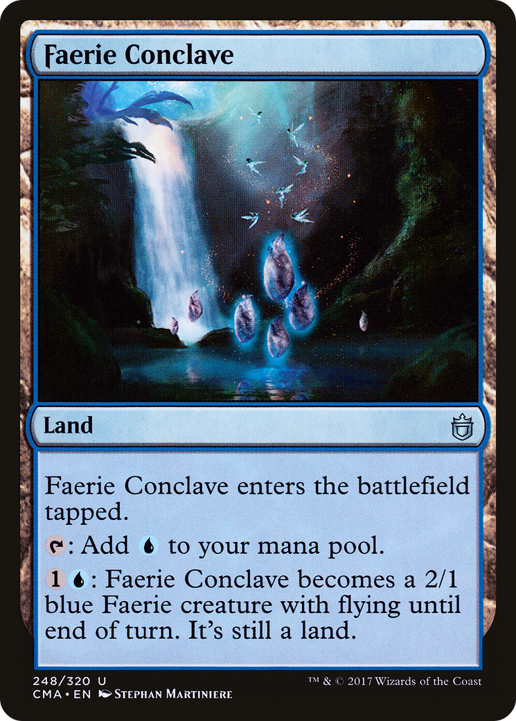 Faerie Conclave (CMA-248) - Commander Anthology - Premium MTG Single from Wizards of the Coast - Just $0.09! Shop now at Game Crave Tournament Store