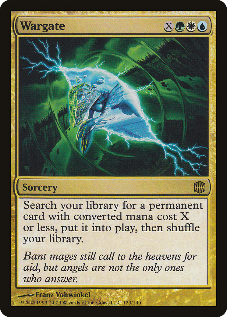 Wargate (ARB-129) - Alara Reborn - Premium MTG Single from Wizards of the Coast - Just $0.57! Shop now at Game Crave Tournament Store