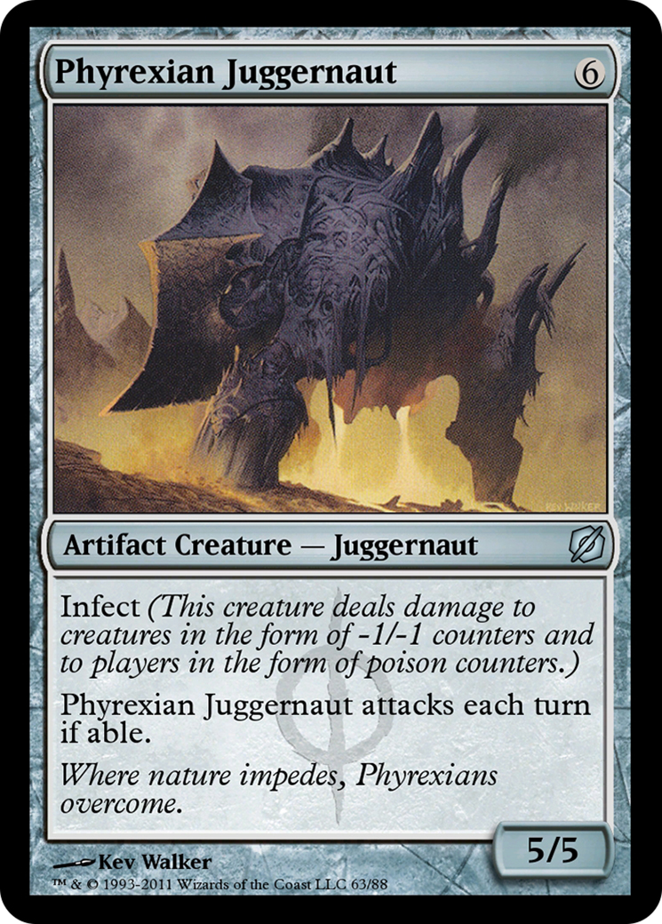 Phyrexian Juggernaut (TD2-063) - Duel Decks: Mirrodin Pure vs. New Phyrexia - Premium MTG Single from Wizards of the Coast - Just $0! Shop now at Game Crave Tournament Store