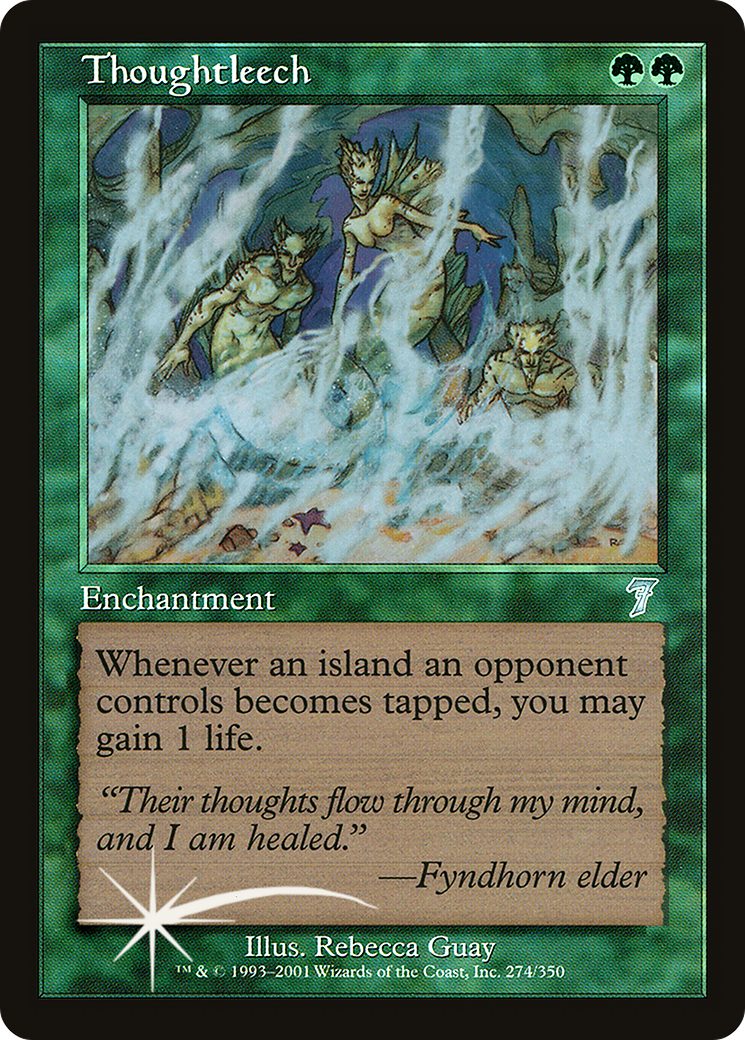 Thoughtleech (7ED-274★) - Seventh Edition Foil - Premium MTG Single from Wizards of the Coast - Just $4.38! Shop now at Game Crave Tournament Store
