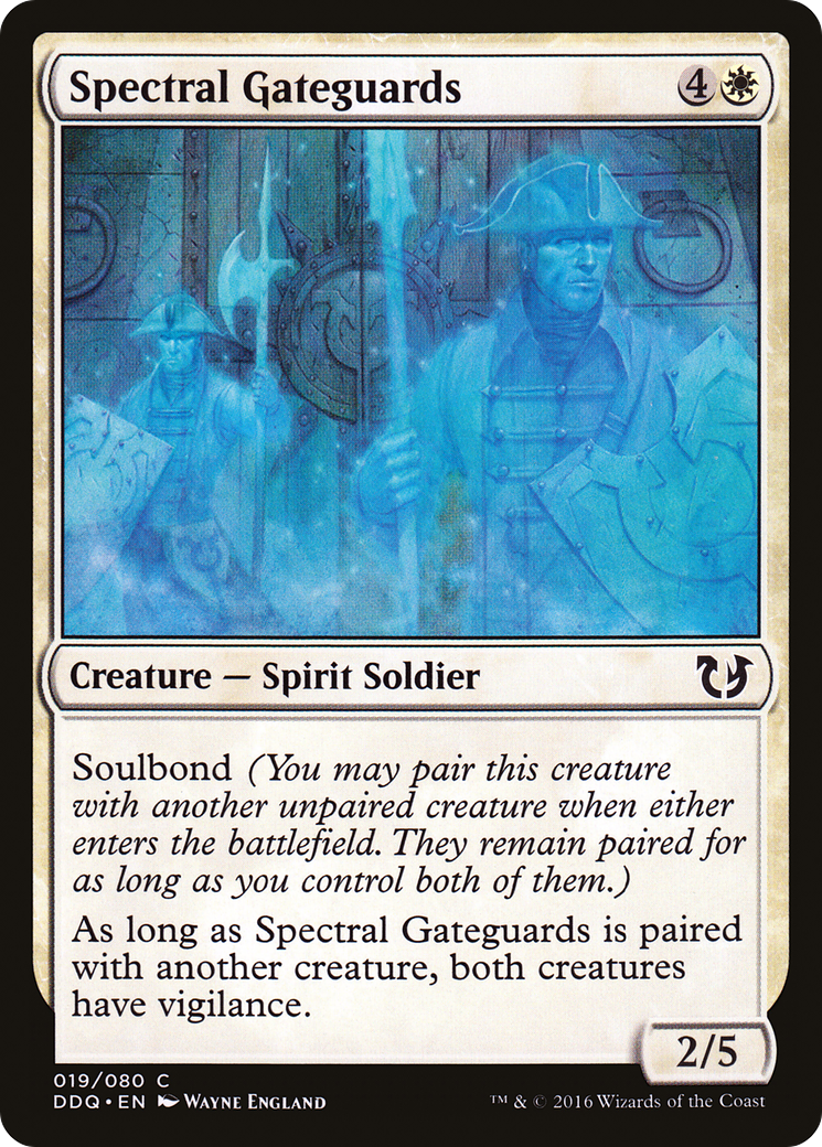 Spectral Gateguards (DDQ-019) - Duel Decks: Blessed vs. Cursed - Premium MTG Single from Wizards of the Coast - Just $0.08! Shop now at Game Crave Tournament Store