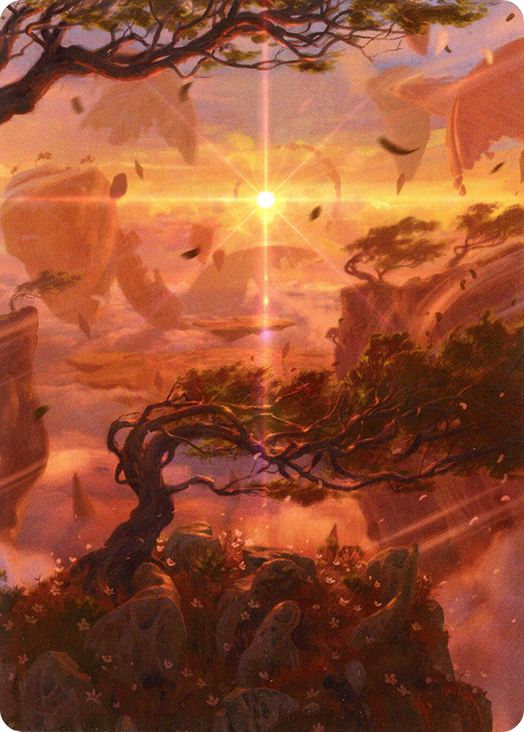 Windswept Heath // Windswept Heath (AZNR-030) - Zendikar Rising Art Series (Borderless) - Premium MTG Single from Wizards of the Coast - Just $0! Shop now at Game Crave Tournament Store