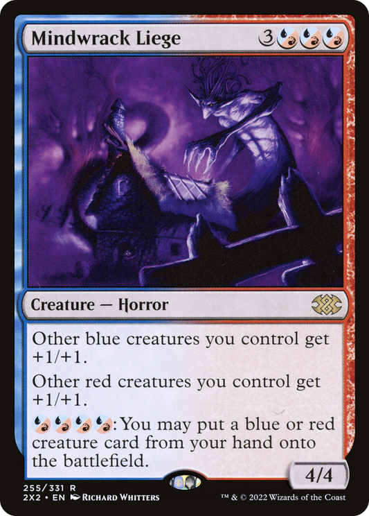 Mindwrack Liege (2X2-255) - Double Masters 2022 - Premium MTG Single from Wizards of the Coast - Just $0.08! Shop now at Game Crave Tournament Store