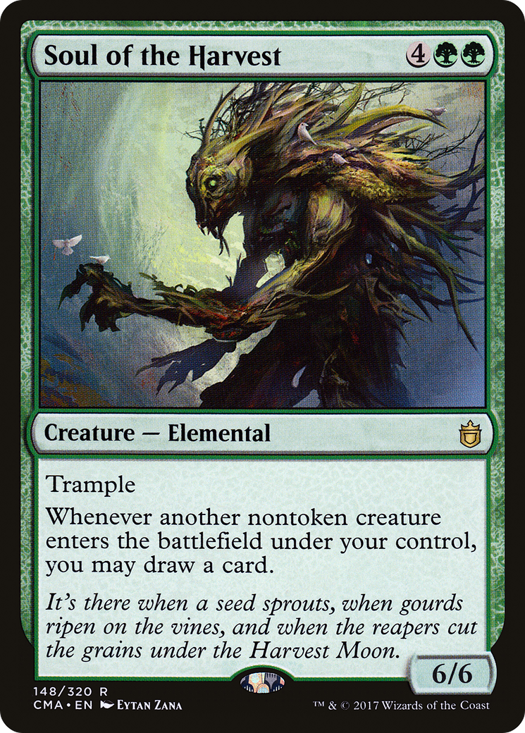 Soul of the Harvest (CMA-148) - Commander Anthology - Premium MTG Single from Wizards of the Coast - Just $0.33! Shop now at Game Crave Tournament Store