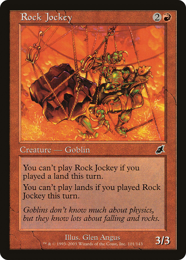 Rock Jockey (SCG-101) - Scourge - Premium MTG Single from Wizards of the Coast - Just $0.08! Shop now at Game Crave Tournament Store