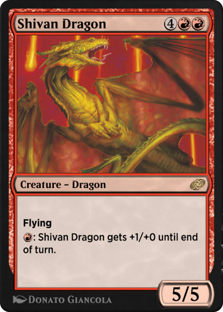 Shivan Dragon (J21-788) - Jumpstart: Historic Horizons - Premium MTG Single from Wizards of the Coast - Just $0! Shop now at Game Crave Tournament Store