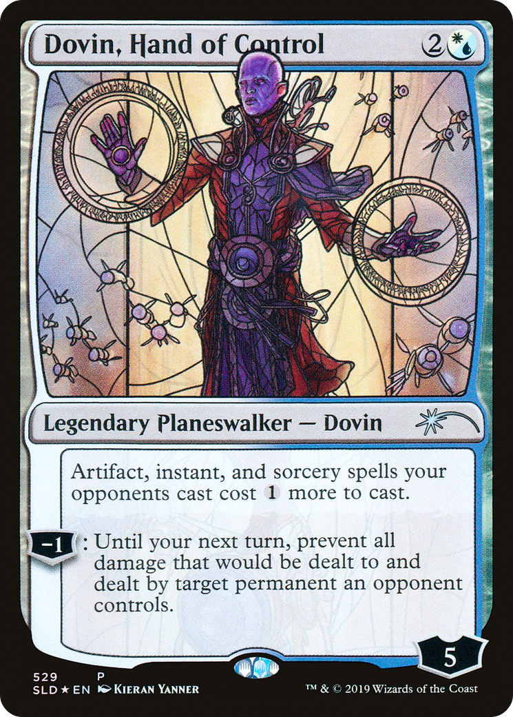 Dovin, Hand of Control (SLD-529) - Secret Lair Drop Foil - Premium MTG Single from Wizards of the Coast - Just $0.30! Shop now at Game Crave Tournament Store