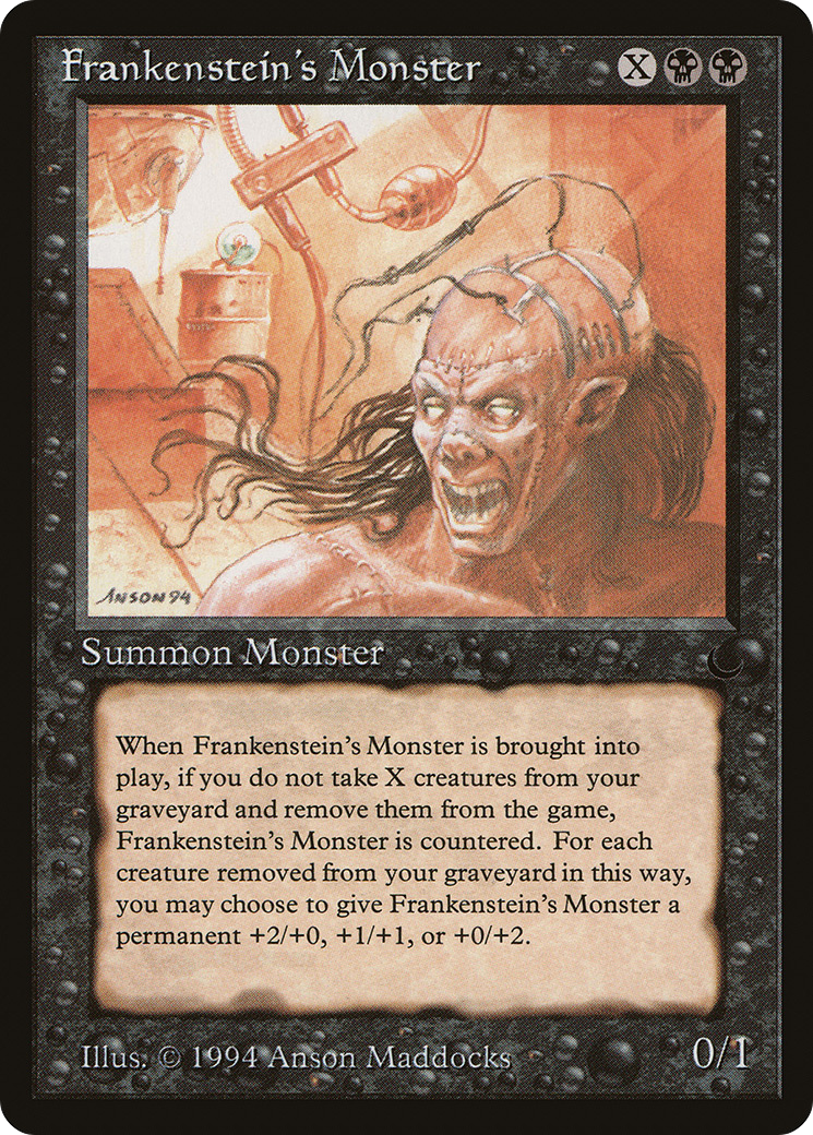Frankenstein's Monster (DRK-045) - The Dark - Premium MTG Single from Wizards of the Coast - Just $1.83! Shop now at Game Crave Tournament Store
