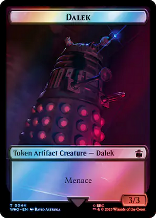 Dalek (TWHO-044) - Doctor Who Tokens Foil - Premium MTG Single from Wizards of the Coast - Just $0! Shop now at Game Crave Tournament Store