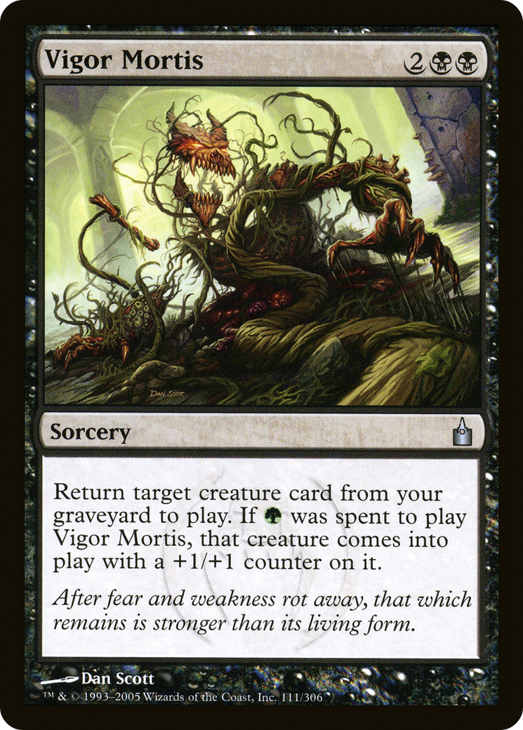 Vigor Mortis (RAV-111) - Ravnica: City of Guilds Foil - Premium MTG Single from Wizards of the Coast - Just $0.36! Shop now at Game Crave Tournament Store