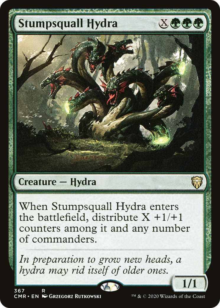 Stumpsquall Hydra (CMR-367) - Commander Legends - Premium MTG Single from Wizards of the Coast - Just $0.12! Shop now at Game Crave Tournament Store