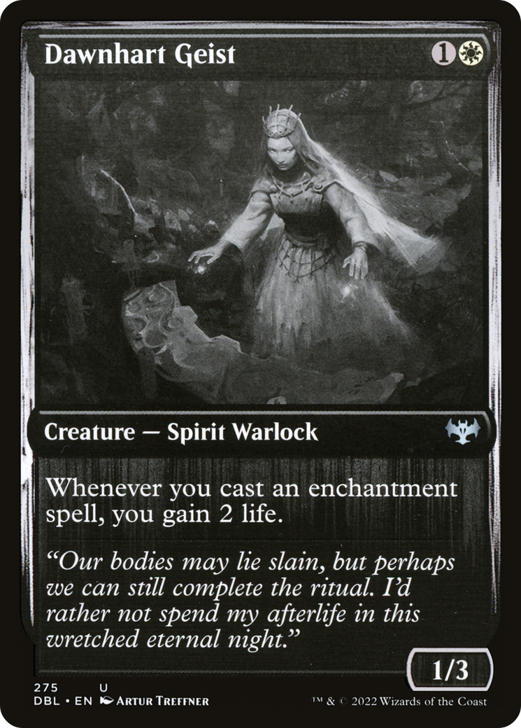 Dawnhart Geist (DBL-275) - Innistrad: Double Feature Foil - Premium MTG Single from Wizards of the Coast - Just $0.08! Shop now at Game Crave Tournament Store
