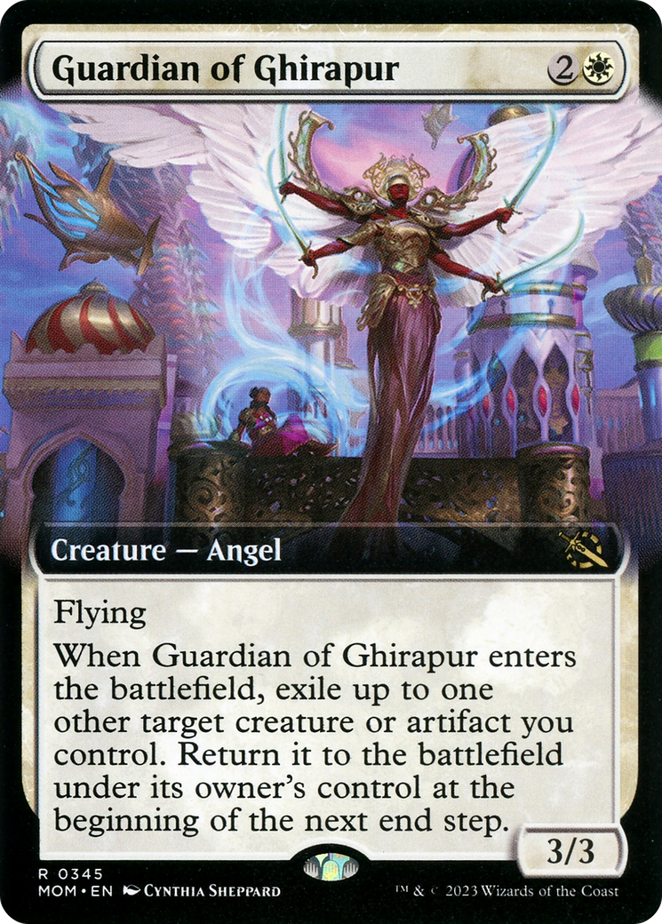 Guardian of Ghirapur (MOM-345) - March of the Machine: (Extended Art) - Premium MTG Single from Wizards of the Coast - Just $0.36! Shop now at Game Crave Tournament Store