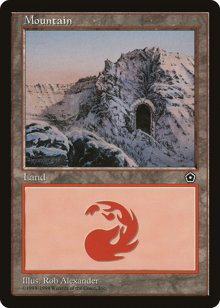Mountain (P02-162) - Portal Second Age - Premium MTG Single from Wizards of the Coast - Just $4.18! Shop now at Game Crave Tournament Store