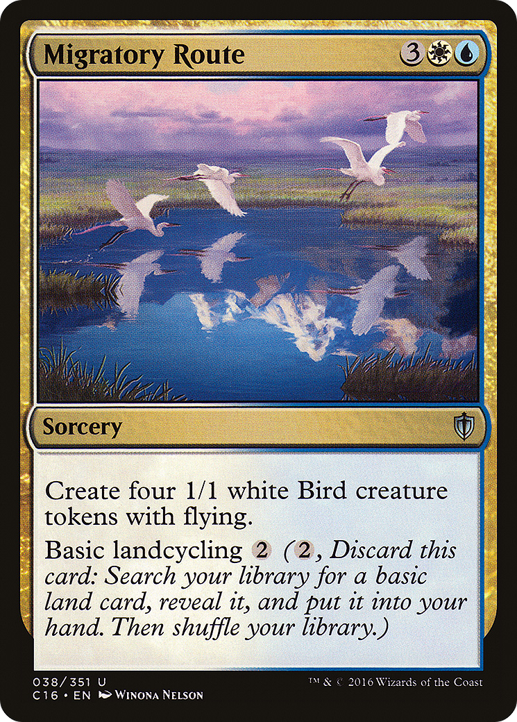 Migratory Route (C16-038) - Commander 2016 - Premium MTG Single from Wizards of the Coast - Just $0.25! Shop now at Game Crave Tournament Store